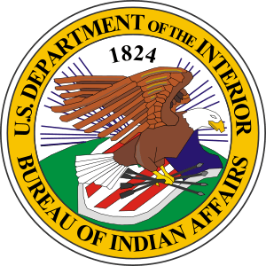Seal of the United States Bureau of Indian Affairs