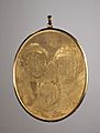 Simon de Passe - Medallion of the Elector Frederick V of the Rhine Palatinate and His Wife and Son - Walters 38217
