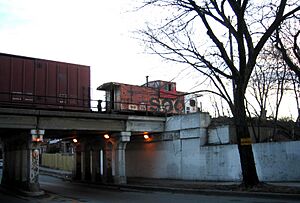 Soo Line Caboose Central Park Ave. Chicago