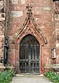 St Marys Acton Cheshire door