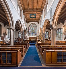 St Olave Church, Hart Street Interior, London, UK - Diliff