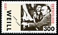 Stamp Germany 2000 MiNr2100 Kurt Weill