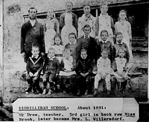 StateLibQld 1 197247 Diddillibah Provisional School students, ca. 1891