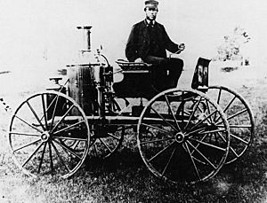 Sylvester Roper steam carriage of 1870