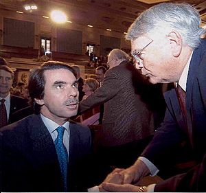 Terry Everett and José María Aznar