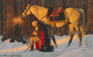 The Prayer at Valley Forge by Arnold Friberg
