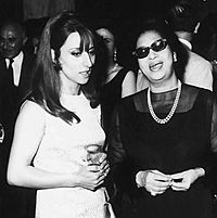 Umm Kulthum and Fairuz, Beirut - 1967 (2)