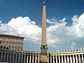 Vatican Piazza San Pietro Obelisk