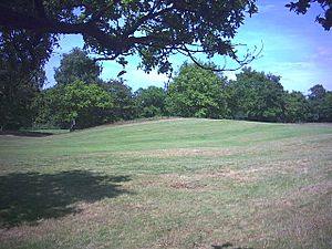 West end of Caesar's Camp, Wimbledon Common. - geograph.org.uk - 20689
