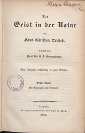 Ørsted - Der Geist in der Natur, 1854 - BEIC 683267f