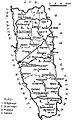 1938 map of interwar county Olt