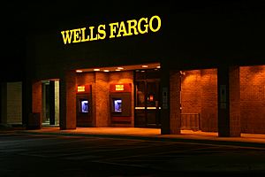 2011-11-22 Wells Fargo ATMs lit at night
