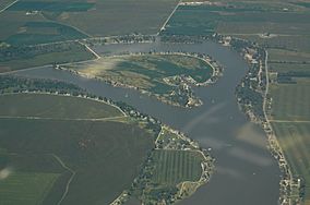 Aerial view of Big Lake, Missouri 9-2-2013.JPG