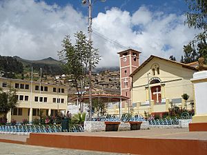 Main square of Aija
