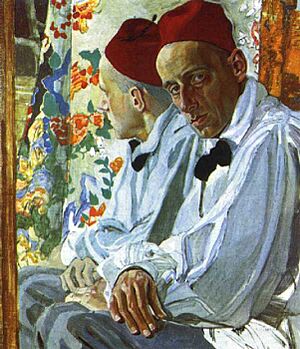 Alexander Y Golovin Portrait of Meyerhold