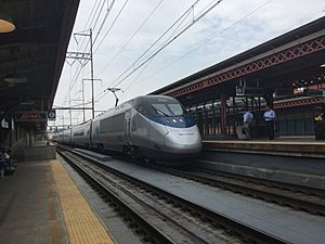 Amtrak Acela Express 2027 NB at Wilmington Station