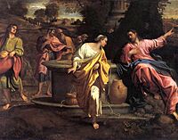 Annibale Carracci - The Samaritan Woman at the Well - WGA4446