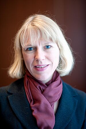 Anniken Huitfeldt, kulturminister Norge. Nordiska radets session 2010