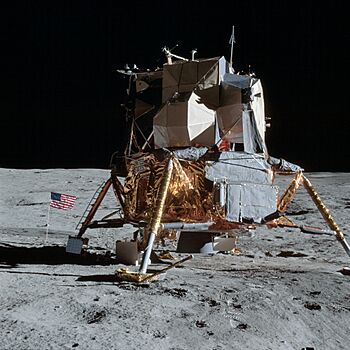 Apollo 14 Lunar Module (LM) on the moon.jpg