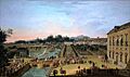 Battaglioli - Fernando VI y Bárbara de Braganza en los jardines de Aranjuez (1756)