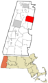 Berkshire County Massachusetts incorporated and unincorporated areas Windsor highlighted
