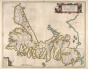 Blaeu - Atlas of Scotland 1654 - SKIA - The Isle of Skye