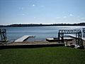 Blue Lake in Minocqua, Wisconsin