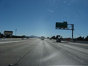 Boulder Highway Exit, U.S. 95 Southbound