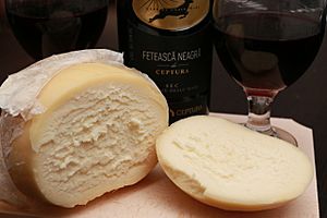 Branza burduf feteasca neagra