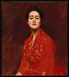 Brooklyn Museum - Study of a Girl in Japanese Dress - William Merritt Chase