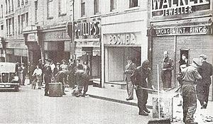 Canadian riot 1945 Union Street