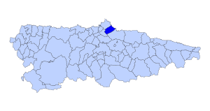 Location of Carreño