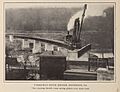 Casselman River Bridge Construction Rockwood Pennsylvania from Baltimore & Ohio Employes Magazine June 1914 Vol 2 No 09 Page 06