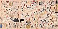 Cats suggested as the fifty-three stations of the Tokaido