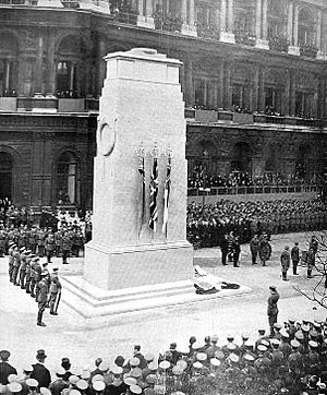 Cenotaph Unveiling, 1920
