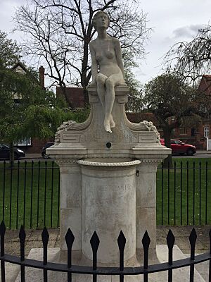 Charles Frohman memorial detail April 2017