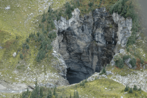 Circling Above the Cave