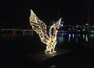 City of Perth Christmas Lights Trail Swan 2