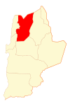 Map of María Elena in Antofagasta Region