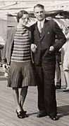 CoupleOnCruiseShip1929 detail