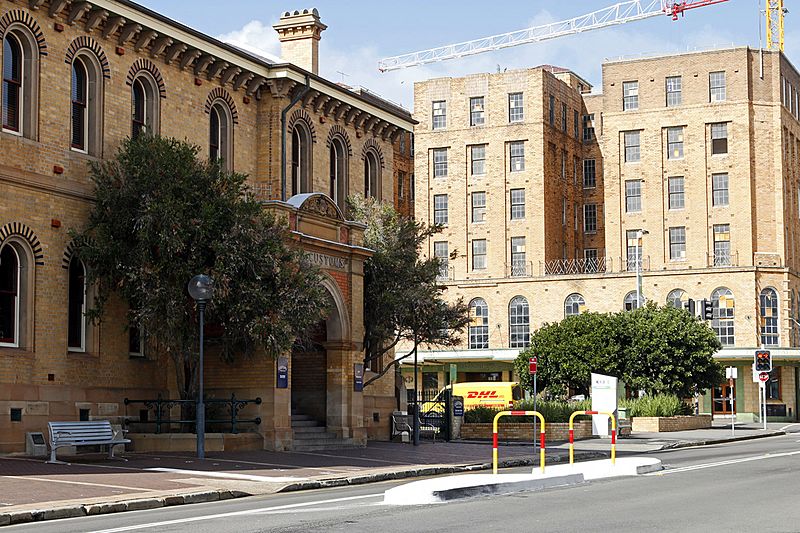 Customs House at Newcastle