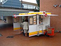 Danish Hot dog stand