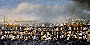 Danish invasion fleet-Claus Møinichen