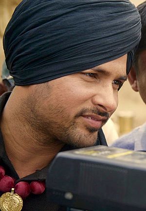 Director Simerjit Singh With Actor Amrinder Gill (cropped).jpg