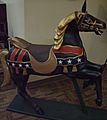 Eagle Saddle on Carousel Horse