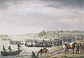 Eugene Beauharnais Crossing Niemen 1812