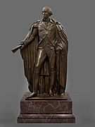 Ferdinand Pettrich - Washington Resigning His Commission - Smithsonian