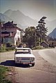 Fiat 124 S, my old car. la mia Auto nel Ticino, ca. nel 1972