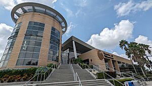 Front view of Recreation Center