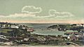 General View of New Harbor, ME